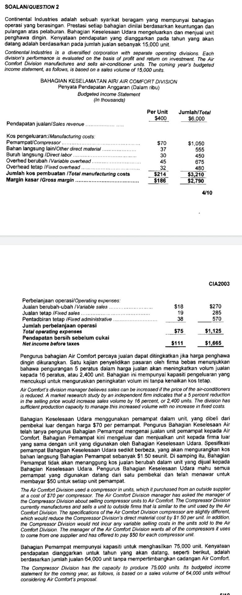 Can you help me answer this question please? It is from accounting