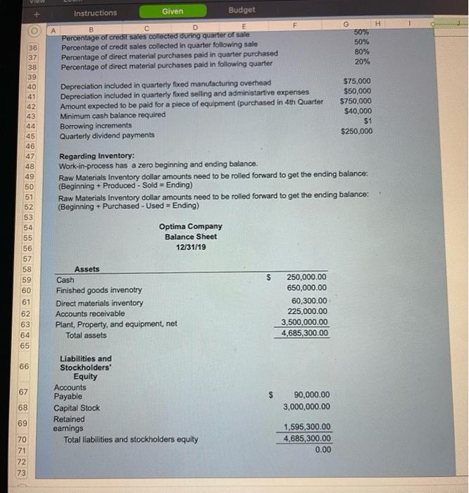 my answers to formulas! Thank you!!!! Additional information: Ending finished goods inventory