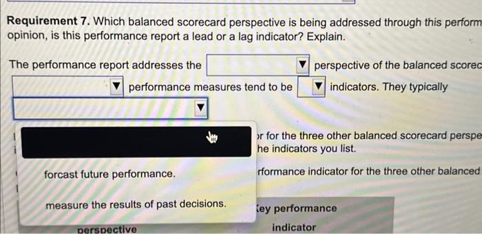 Which items should be investigated if part of management's decision criteria is