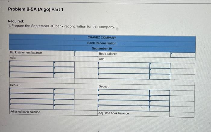book balances of cash on August 31 and it reported two checks