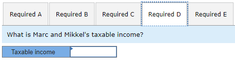 Mikkel's taxes refund due for the year? Its not Taxes Playable. Required