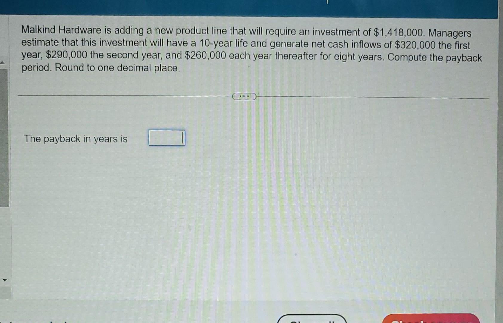 help Malkind Hardware is adding a new product line that will require