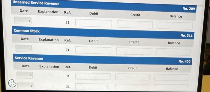 services performed. 12 Received $2,500 advance on a management consulting engagement. 17