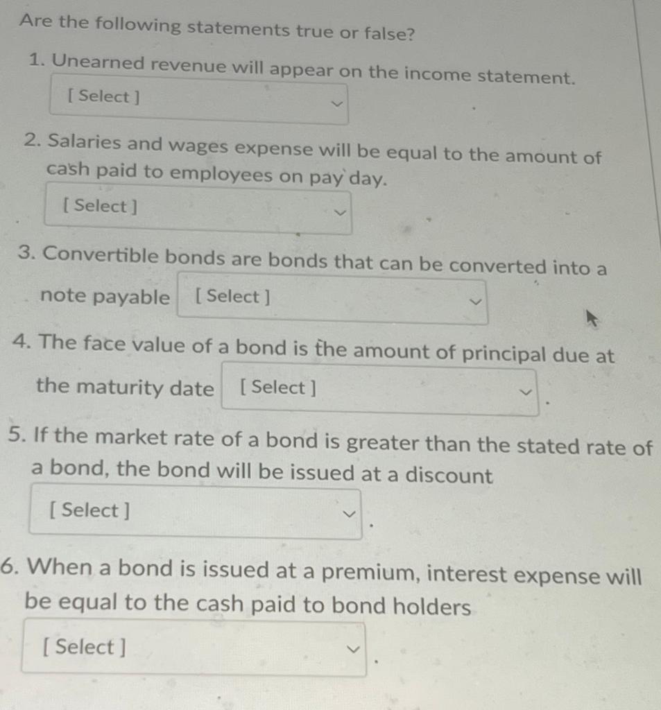 photos below of the questions. This is the introduction accounting class. There