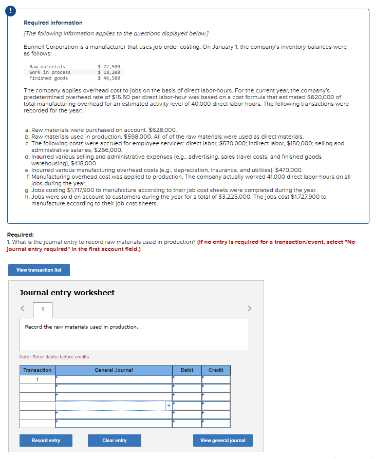  Options for the first two empty columns are (a) (b) (c)