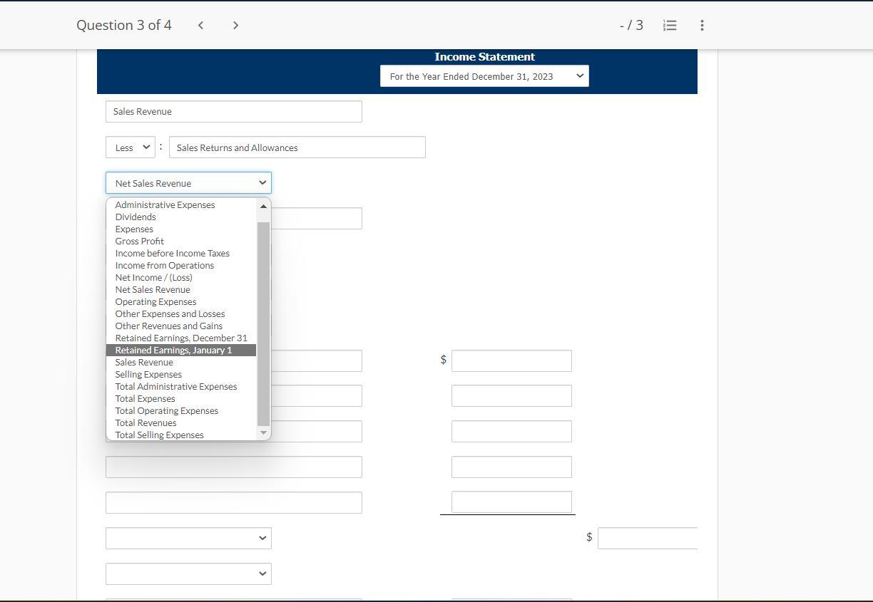 the following accounts appeared in two of its trial balances: Analysis reveals