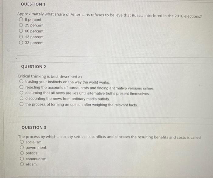 please i need only the correct answer! thank you. Approximately what share