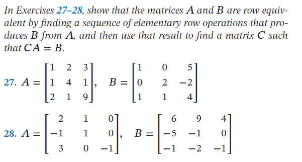  SOLVE 28. "A" NEEDS TO BE CHANGED TO "B" USING ELEMENTARY