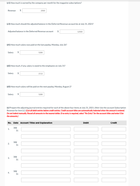 review of the ledger of Sheffield Corporation at its year end, July