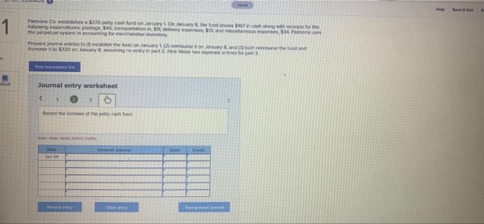 $167 in cash long with receipts for the following expenditures postage, $45.