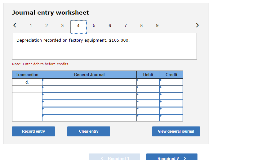 materials). c. Accrued direct labor cost of $49,000 and indirect labor cost