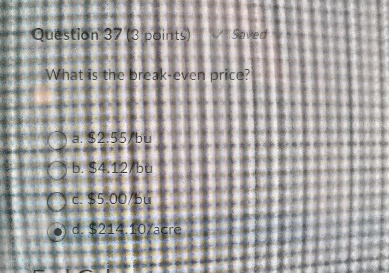 $260.00 Operating Expenses (aka variable costs) 16 Fertilizer Chemicals, Fuel and Repairs