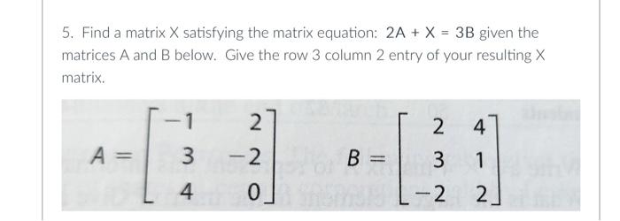 your result. A=134220C=324126032D=232263421B=232412 4. Solve for (x,y,z,u) in the system below. Write