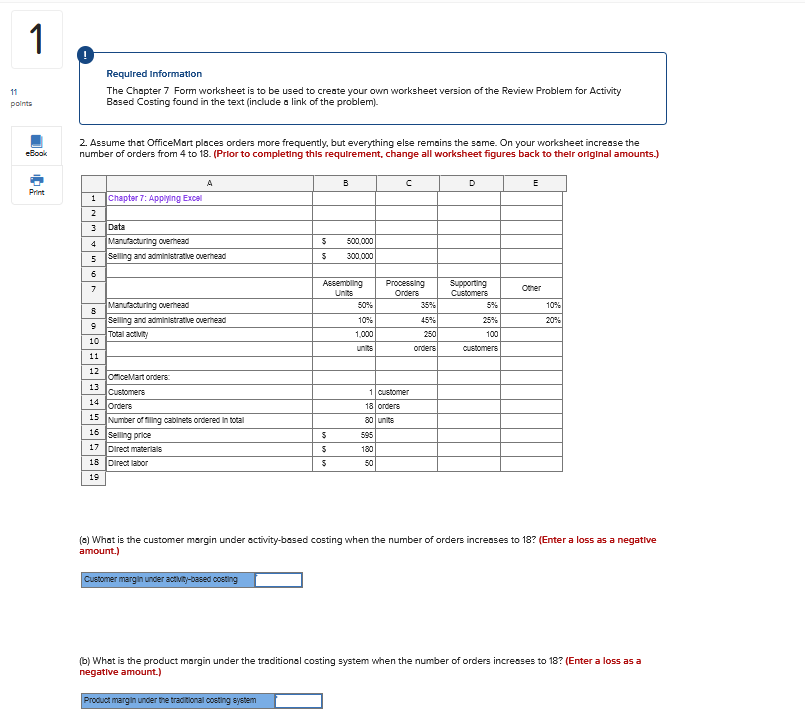 THIS IS ONE QUESTION WILL MULTIPLE PARTS. PER CHEGG POLICY, YOU MUST