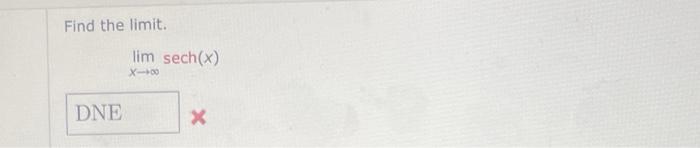 values of the other hyperbolic functions. sinhx=23 cosh(x)= tanh(x)= csch(x)= sech(x)= coth(x)=