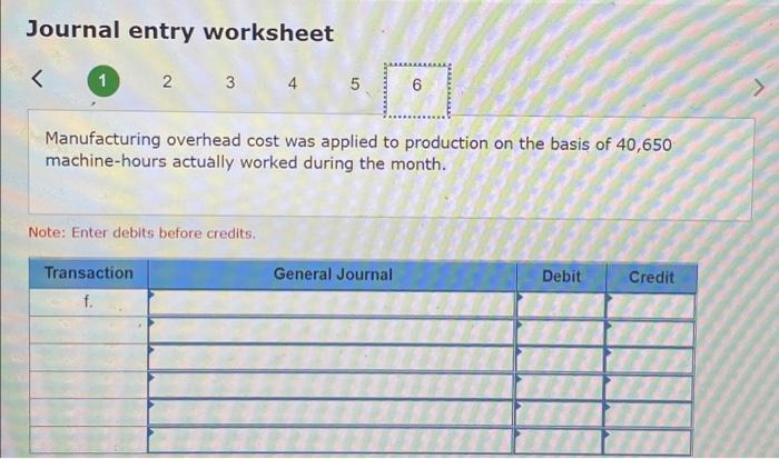 custom-made machined parts. The company had no work in process at the
