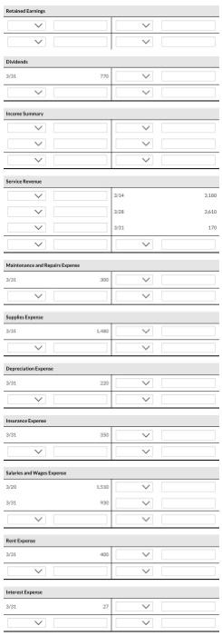 zero ending balance, the entry should be the balance date and zero