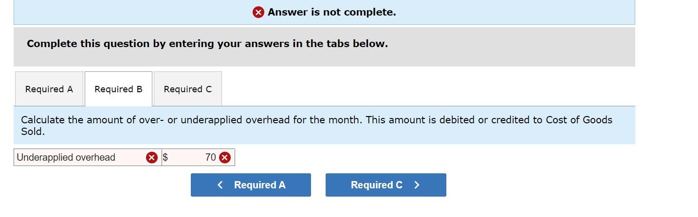of $54,300. The Work-in-Process Inventory account is maintained to record costs of