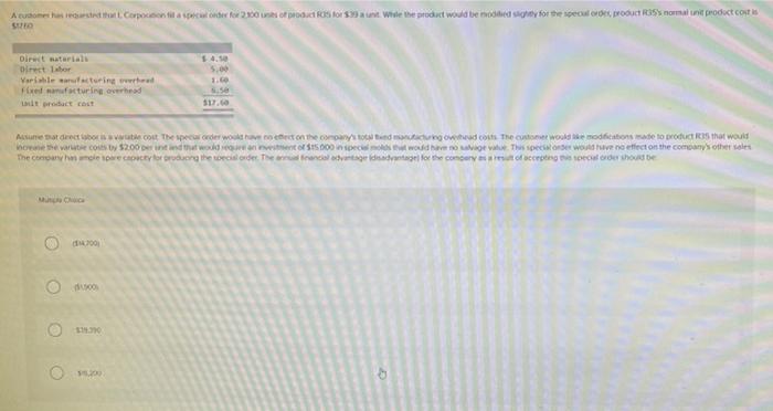 PLEASE ANSWER CORRECTLY :-)) A cudomes has rested that L Corpocision fil