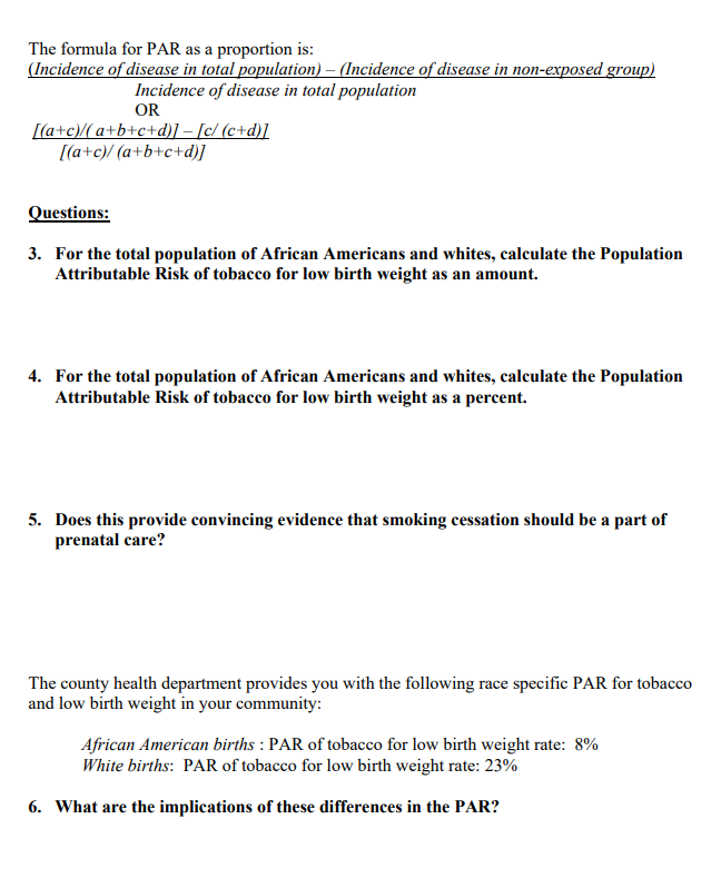 can also be measured by how much a certain exposure contributes to