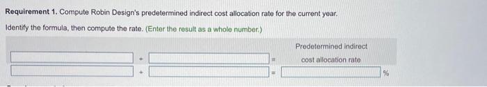 total fee) should the company charge each of these two clients? 4.