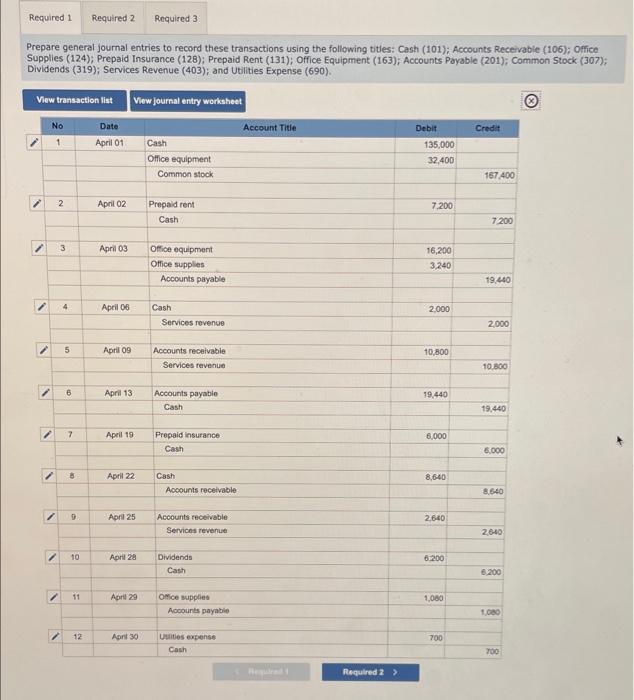 Web consulting business called Linkworks and completed the following transactions in its