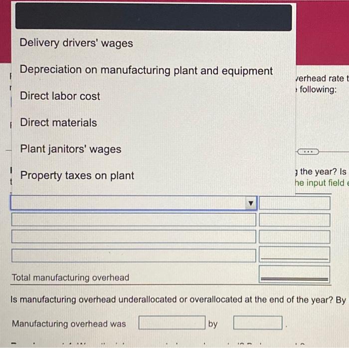 Were the jobs overcosted or undercosted? By how much? Requirement 1. Compute