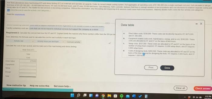 please show step by step for requirements 2 and 3!! Please ignore