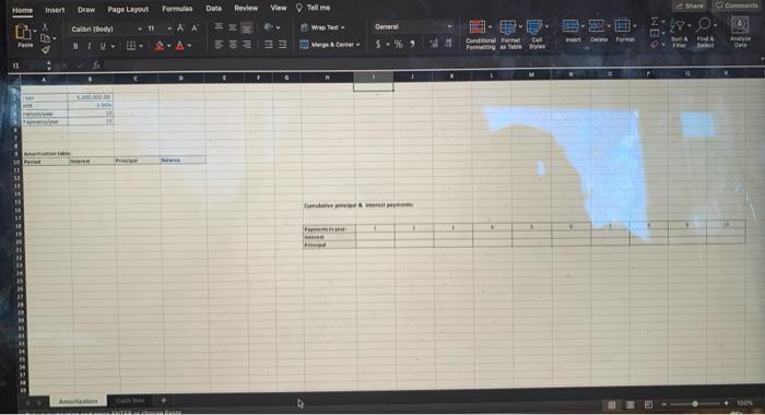  Please help!! Please also include any formulas that are used and