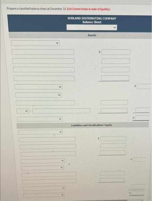 DISTRBUMING COMPANY Balance Sheet Assets Labilities and Stockholder' Equity 3
