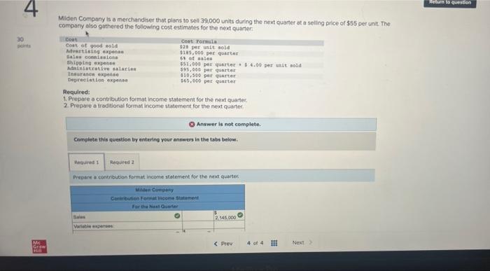 need help got a few wrong Hebun loon 4 Miden Company is