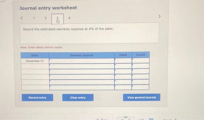 two-year parts warranty to a customer on August 16 of Year 1.