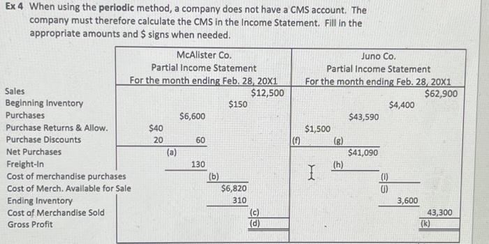 pls help with how to and solutions pls Ex 4 When using