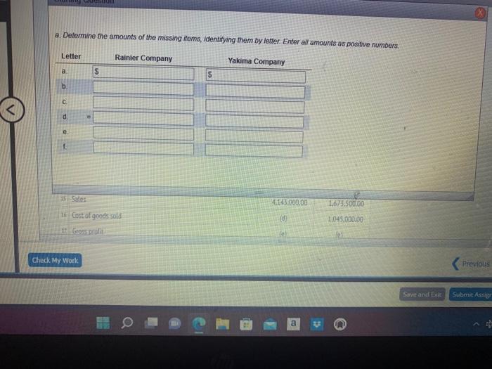 Cost of direct materials used in production 6 Direct labor 7 Factory