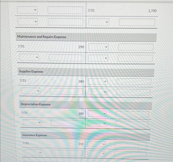 July 1 Issued 12.000 shares of common stock for 573 1 Purchased
