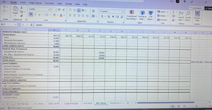  please solve using excel format Fle Home Vs incent Page Layout