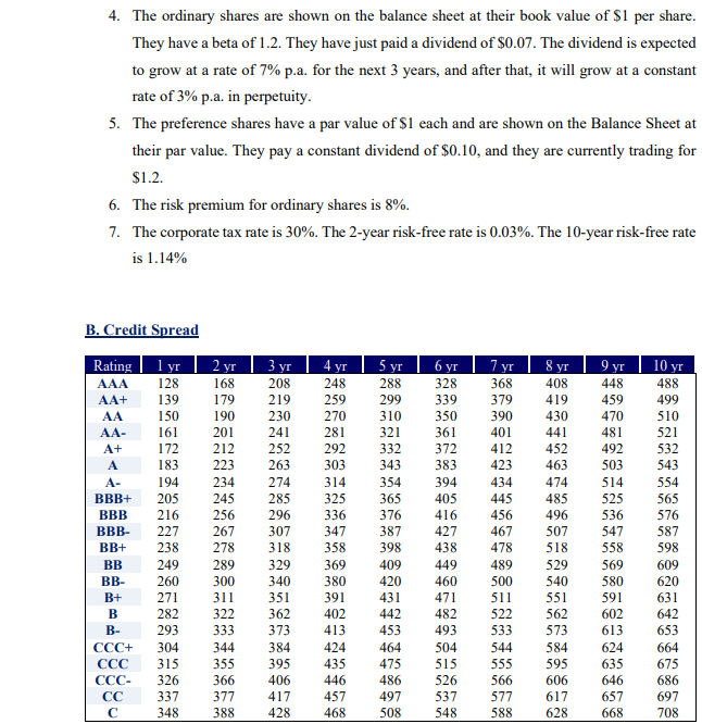 question below and answer with calculations & and if neccessary with explanation