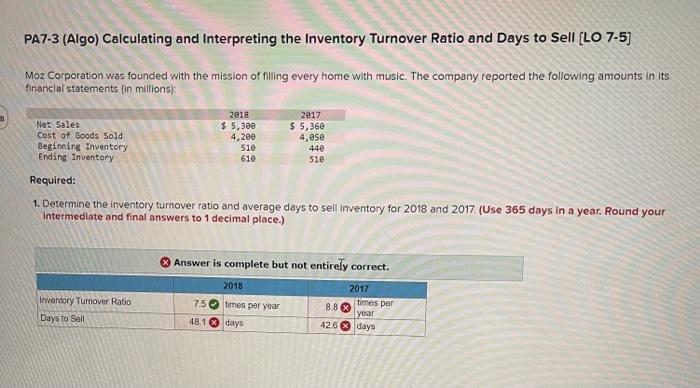 inventory to its market value (replacement cost). The preliminary income statement follows: