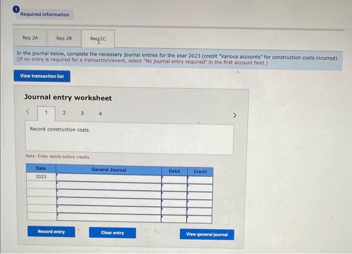 over time according to percentage of completion. Problem 6-10 (Algo) Part 2