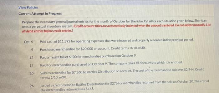 pleasee as sooon as possibleee View Policies Current Attempt in Progress Prepare