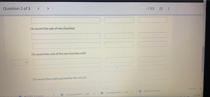 Retail for each situation given below. Sheridan uses a perpetual inventory system.