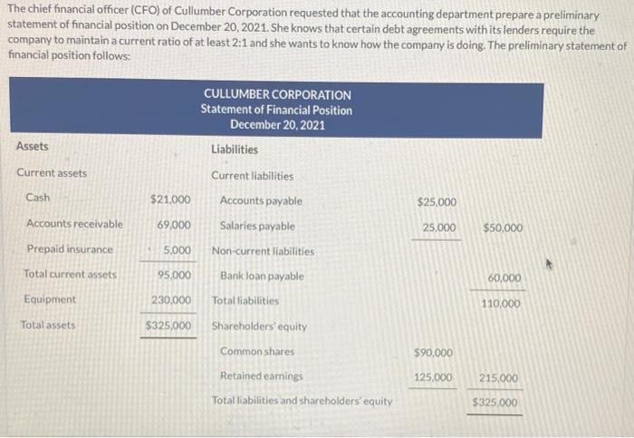  Part A is answerd I just need part B The chief