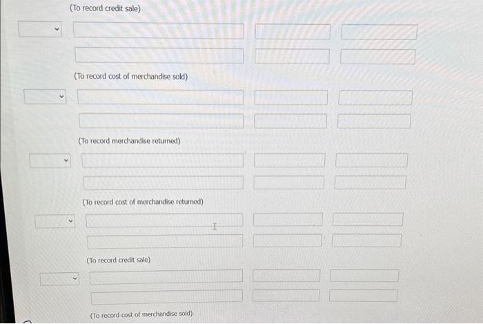 April 6, paid freight costs of $800 on merchandise purchased from Flounder.
