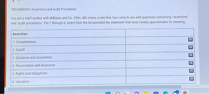 Please help me to find the answers for each column. The second