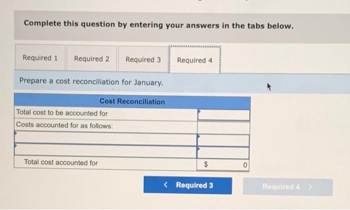 to the next department. The cost of beginning work in process inventory