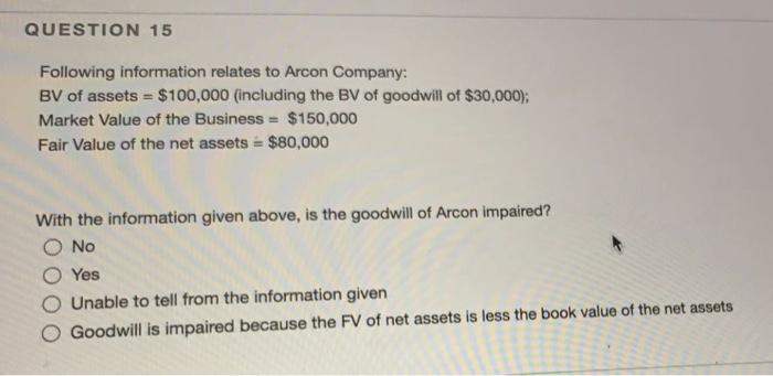 please answer asap dont solve question 29 QUESTION 15 Following information relates