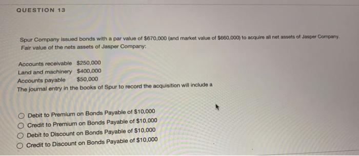 of the net assets = $80,000 With the information given above, is