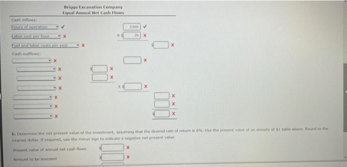 Company is planning an investment of $539,600 for a bulldozer. The bulldozer