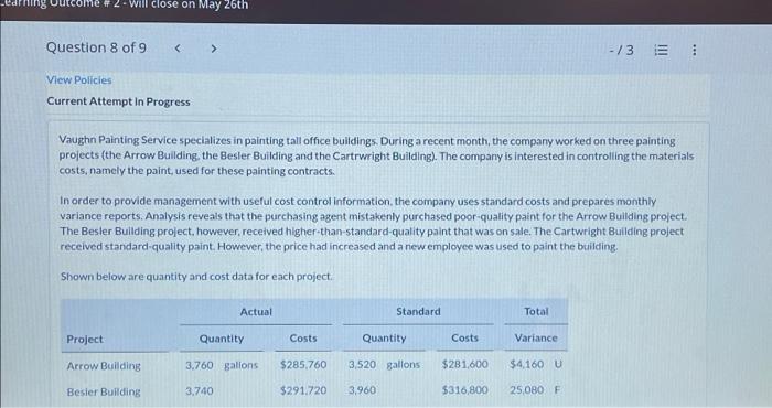 please post full answer, thank you 1.8 ng Outcome # 2 -