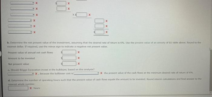 is expected to operate for 2,000 hours per year for five years.